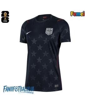 Statele Unite Echipament de Fotbal Replică Mondial 2026 Femei Deplasare Statele Unite Echipament de Fotbal Replică Mondial 2026 Femei Deplasare